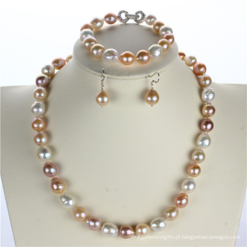 Snh Cheap Price 925silver Jewelry, Pearl Set Wholesale